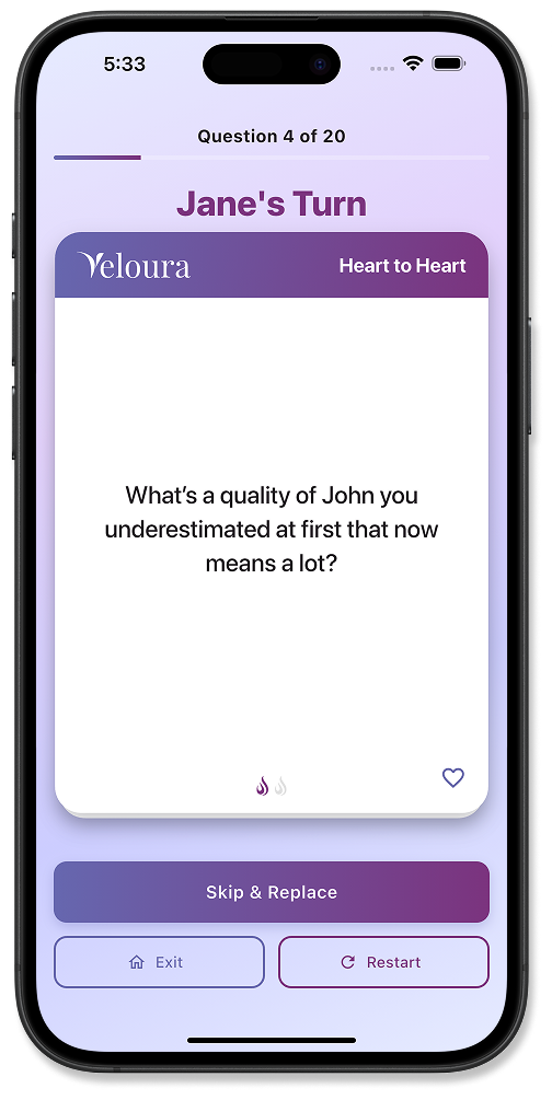 Veloura game in action